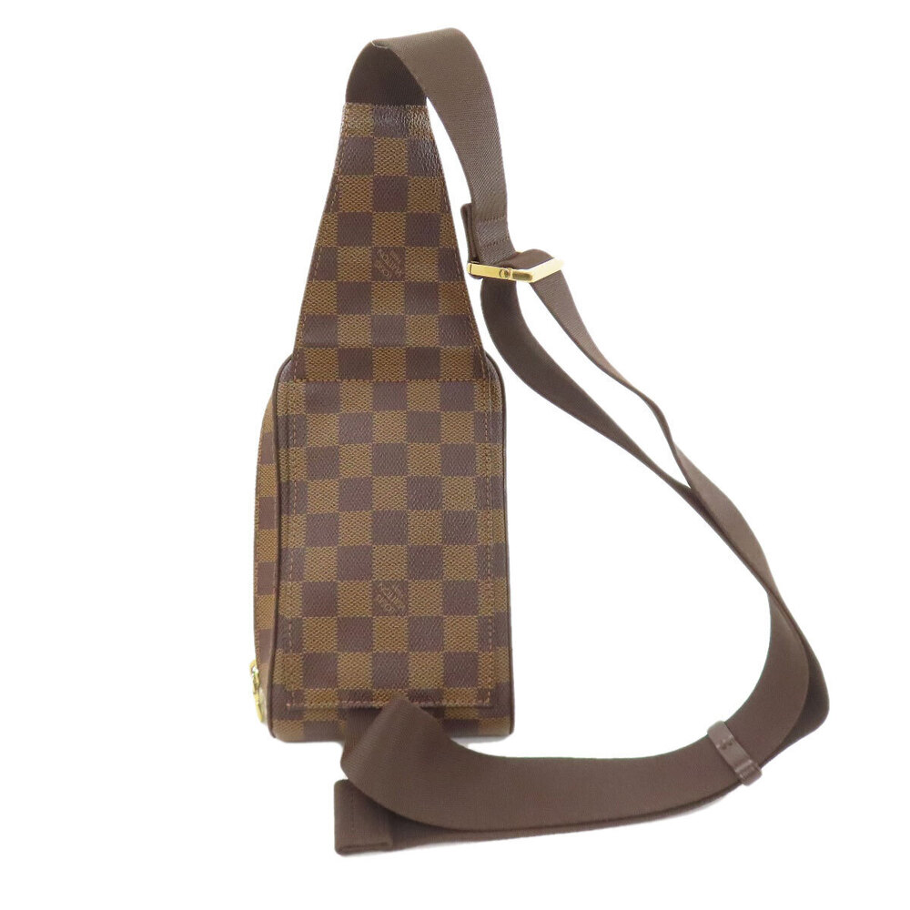 Louis Vuitton Bum Bag Belt Geronimos Canvas Crossbody Body Damier